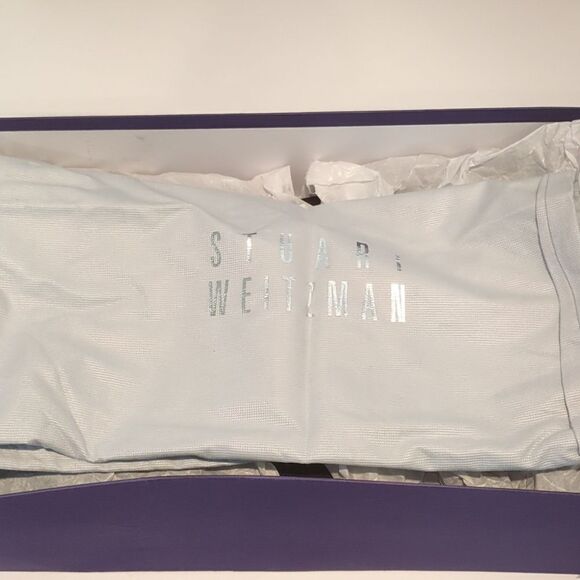 Stuart Weitzman Downtown Lace-Up Suede Tall Boot - Picture 12 of 16